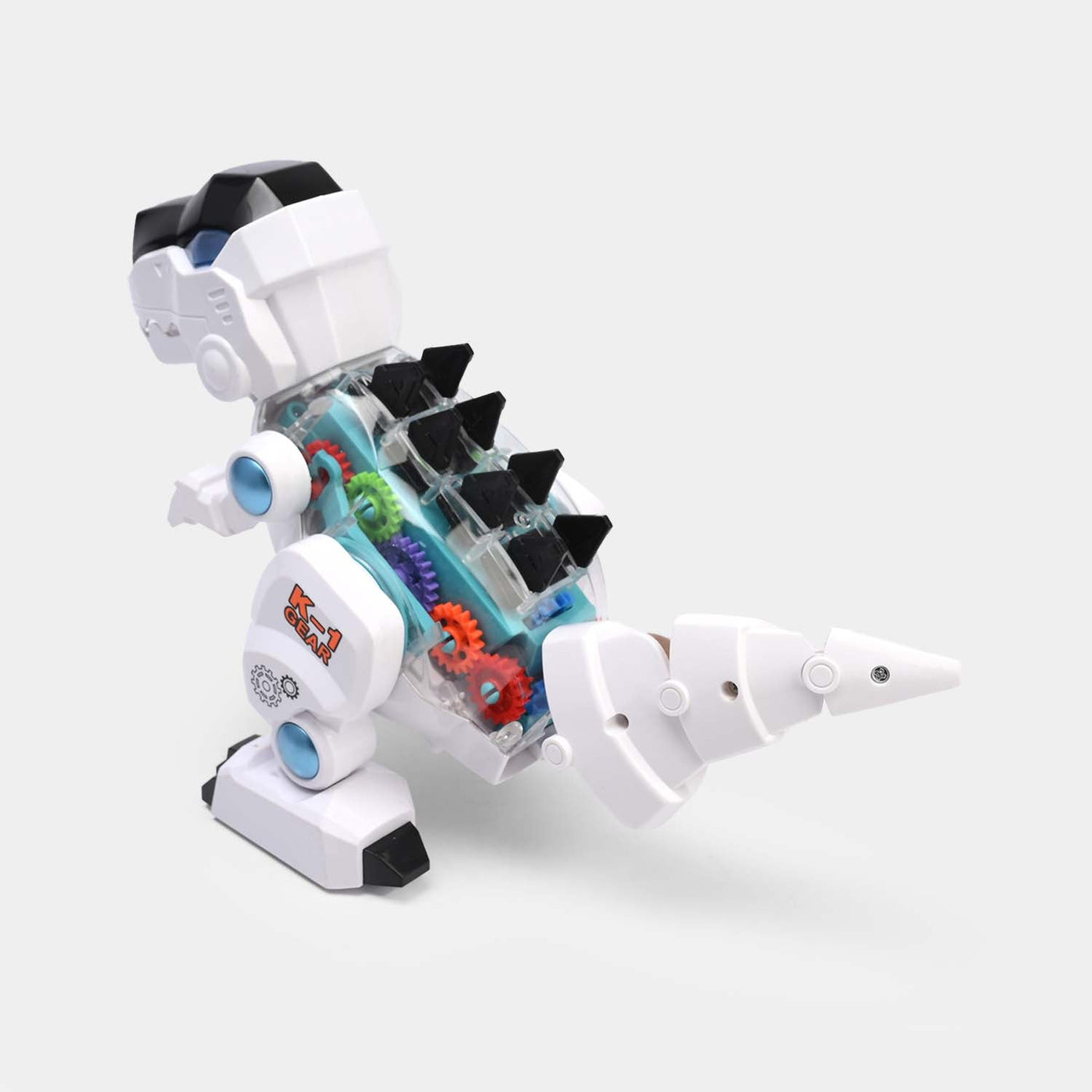 Electric Gear Dinosaur Toy with Light & Music