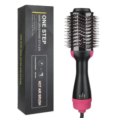3-In-1 Electric One Step Hair Straightening Brush