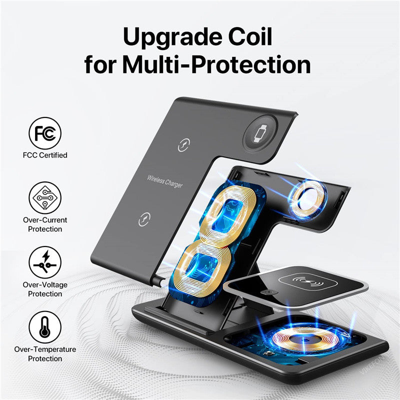 3 in 1 Wireless Fast Charging Stand-SA2408-282