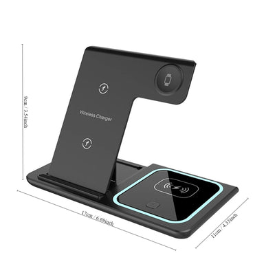 3 in 1 Wireless Fast Charging Stand-SA2408-282