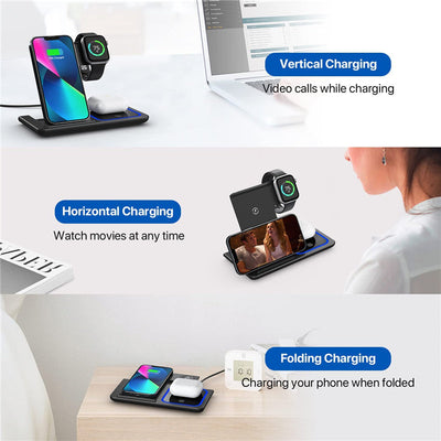 3 in 1 Wireless Fast Charging Stand-SA2408-282