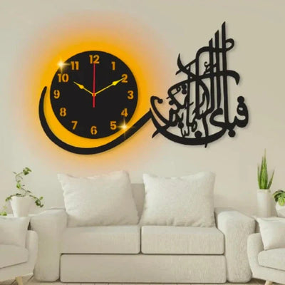 FABI WALL CLOCK WITH LIGHT