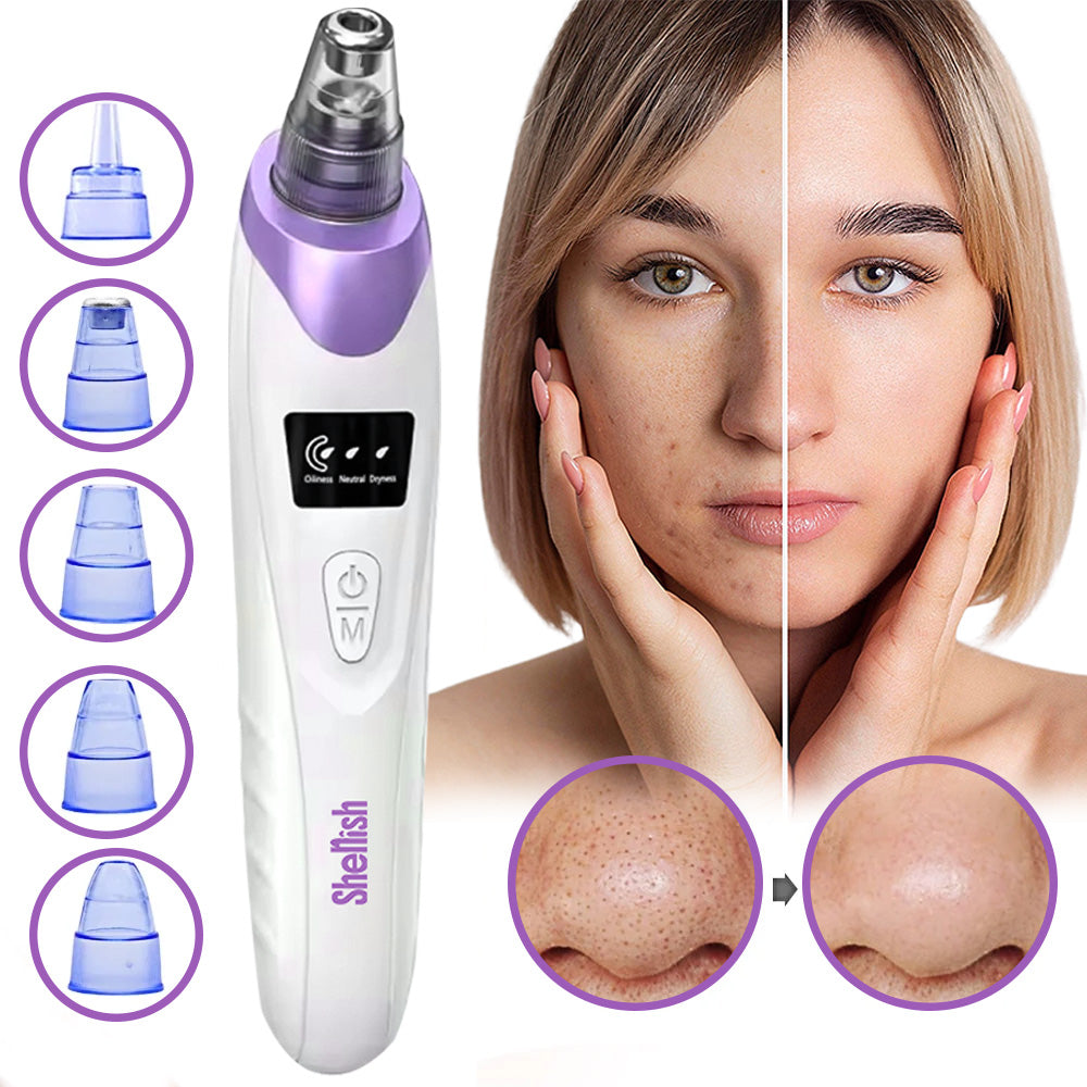 Vacuum Pore Cleaner - Remove Blackheads Without Irritation or Redness
