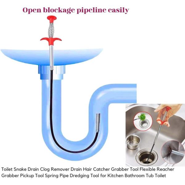 Stainless Steel Hair Catching Drain Cleaner Wire